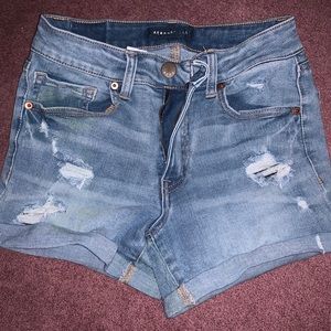 High Waisted Jean Shorts